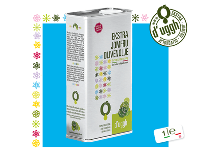 Ekstra jomfru olivenolje 1000 ml
