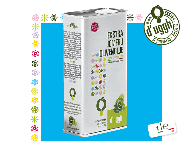 Hovedbilde Ekstra jomfru olivenolje 1000 ml
